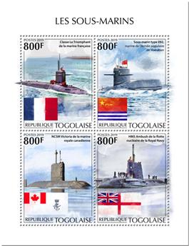 n° 7350/7353 - Timbre TOGO Poste