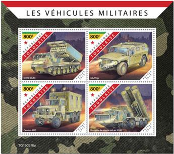 n° 7631/7634 - Timbre TOGO Poste