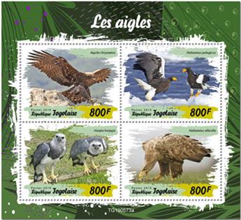 n° 7854/7857 - Timbre TOGO Poste