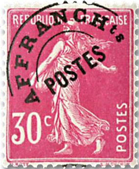 n° 59 -  Selo França Pré-obliterados