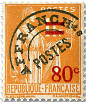 n° 74 -  Selo França Pré-obliterados