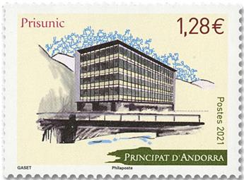 n° 857 - Timbre Andorre Poste