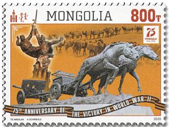 n° 3139 - Timbre MONGOLIE Poste