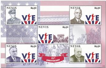 n° 2875/2879 - Timbre NEVIS Poste