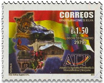 n° 1562 - Timbre BOLIVIE Poste