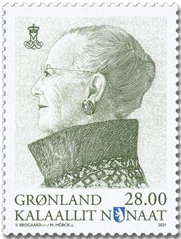n° 857 - Timbre GROENLAND Poste