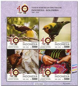 n° 3049/3052 - Timbre INDONESIE Poste