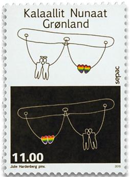 n° 670 - Timbre GROENLAND Poste
