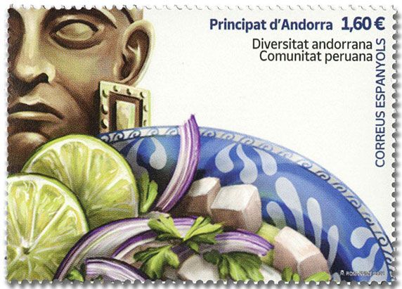 n° 507 - Timbre ANDORRE ESPAGNOL Poste