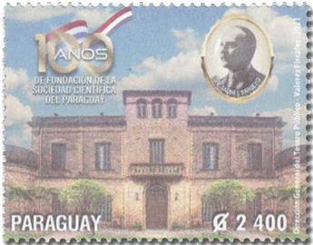 n° 3315 - Timbre PARAGUAY Poste