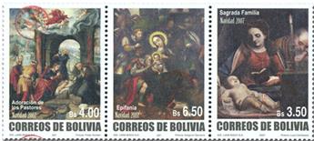 n° 1655/1657 - Timbre BOLIVIE Poste