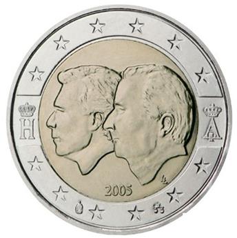 2 EURO COMMEMORATIVE 2005 : BELGIQUE (Union économique belgo-luxembourgeoise)