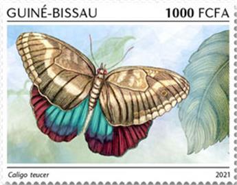 n° 9623 - Timbre GUINEE-BISSAU Poste