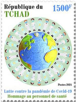 n° 3283  - Timbre TCHAD Poste