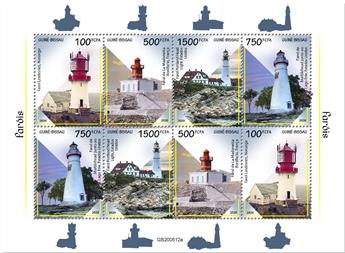 n° 8783/8786  - Timbre GUINEE-BISSAU Poste