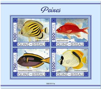 n° 9014/9017  - Timbre GUINEE-BISSAU Poste