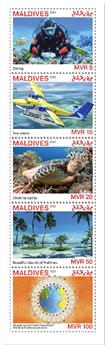 n° 7599/7608  - Timbre MALDIVES Poste