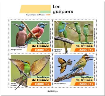 n° 10504/10507  - Timbre GUINEE Poste