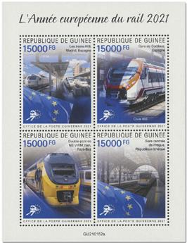 n° 11048/11051  - Timbre GUINEE Poste