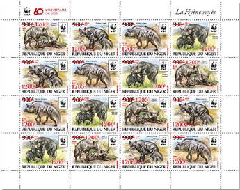 n° 6350/6353  - Timbre NIGER Poste