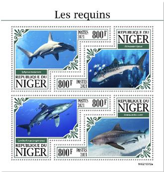 n° 6406/6409  - Timbre NIGER Poste