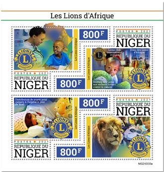 n° 6467/6470  - Timbre NIGER Poste