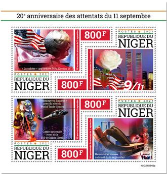 n° 6519/6522  - Timbre NIGER Poste