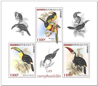 n° 3212/3214  - Timbre TCHAD Poste