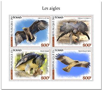 n° 3353/3356  - Timbre TCHAD Poste