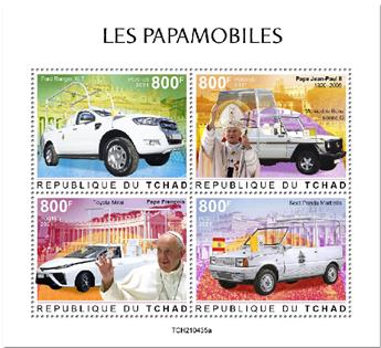 n° 3748/3751  - Timbre TCHAD Poste