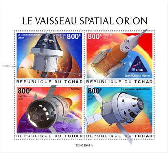 n° 3774/3777  - Timbre TCHAD Poste