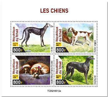 n° 3838/3841  - Timbre TCHAD Poste