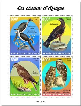 n° 9547/9550  - Timbre TOGO Poste