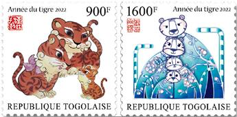 n° 9627/9628  - Timbre TOGO Poste