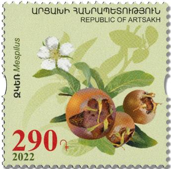 n° 210/211 - Timbre ARMENIE (Haut-Karabakh) Poste