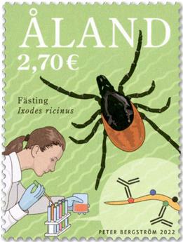 n° 527 - Timbre ALAND Poste