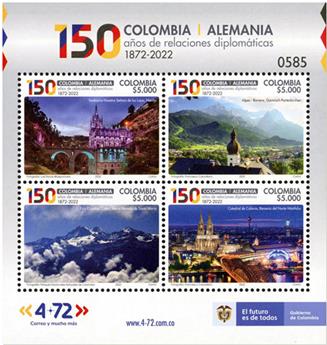 n° 2526/2529 - Timbre COLOMBIE Poste