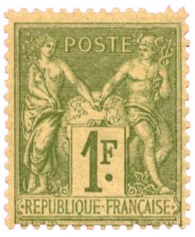 n°82** - Timbre FRANCE Poste