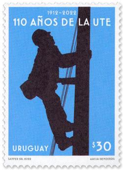 n° 3086 - Timbre URUGUAY Poste