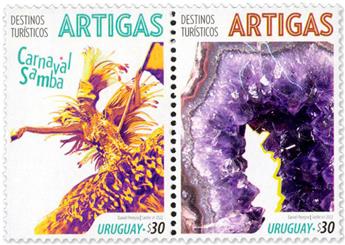 n° 3075/3076 - Timbre URUGUAY Poste