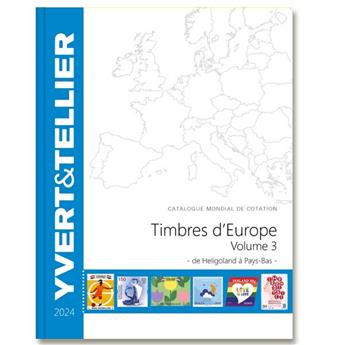 EUROPE Volume 3 - 2024 (Catalogue des timbres des pays d´Europe de H à P)