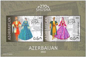 n° 262 - Timbre AZERBAIDJAN Blocs et feuillets