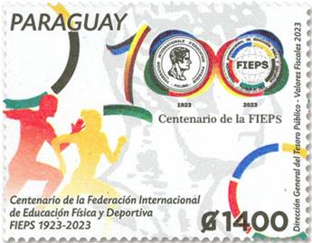 n° 3340 - Timbre PARAGUAY Poste