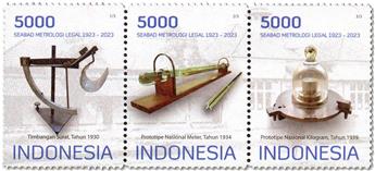 n° 3205/3207 - Timbre INDONESIE Poste