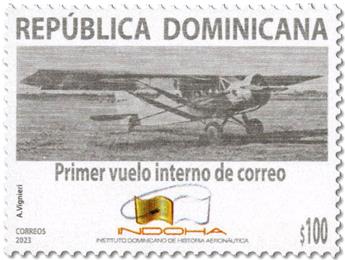 n° 2346 - Timbre DOMINICAINE Poste
