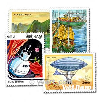 VIETNAM: lote de 500 sellos