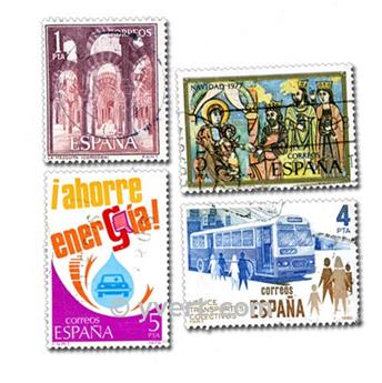 ESPAGNE : pochette de 200 timbres (Oblitérés)