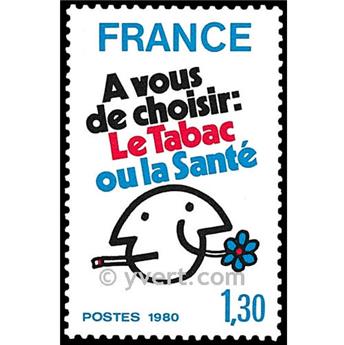 n.o 2080 -  Sello Francia Correos