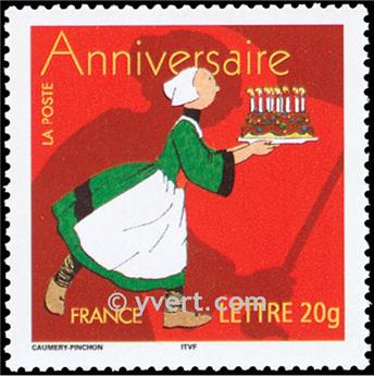n° 3778 -  Timbre France Poste