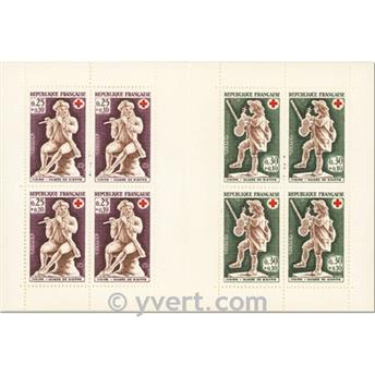 nr. 2016 -  Stamp France Red Cross Booklet Panes
